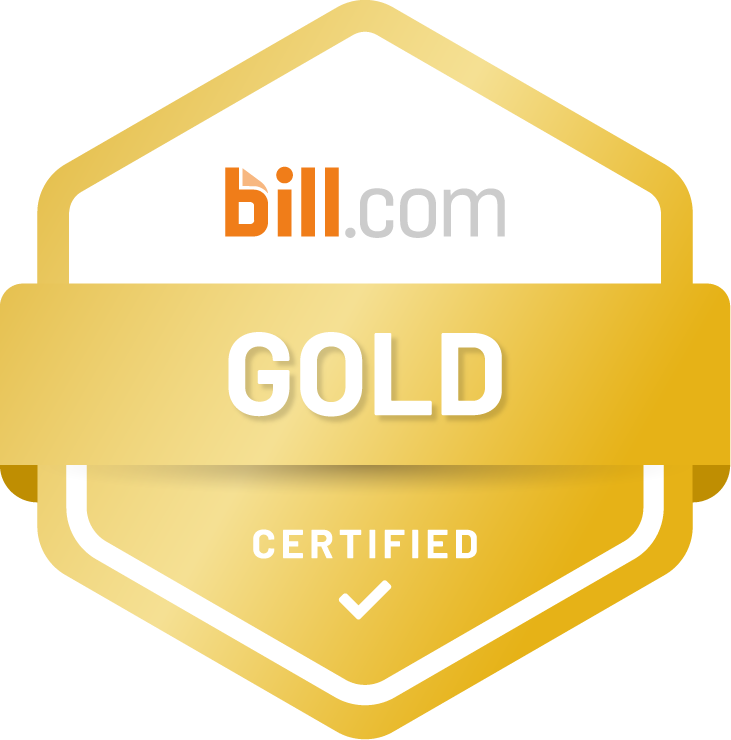 bill.com gold certified logo