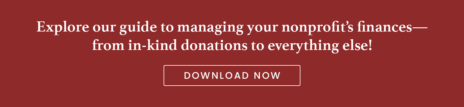Learn to manage every in-kind donation and monetary contribution with Chazin & Company’s guide to mastering nonprofit financials.
