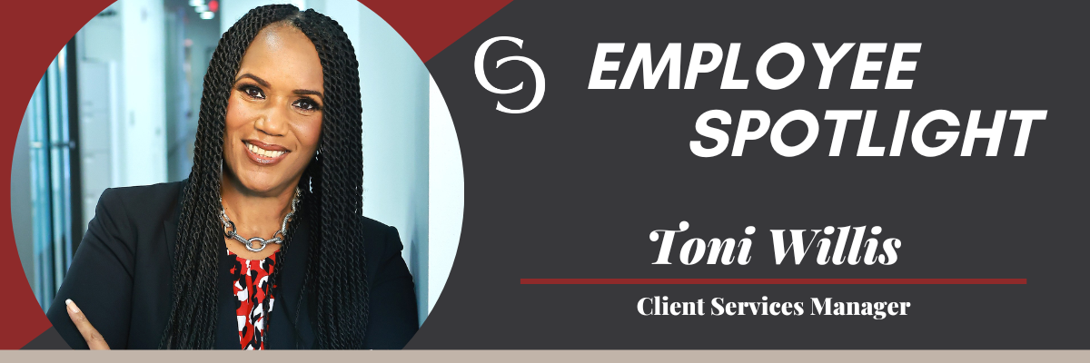 Toni Willis - Employee Spotlight Header
